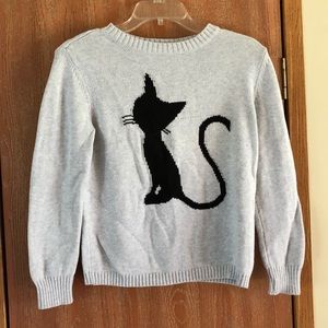 Kids cat sweater